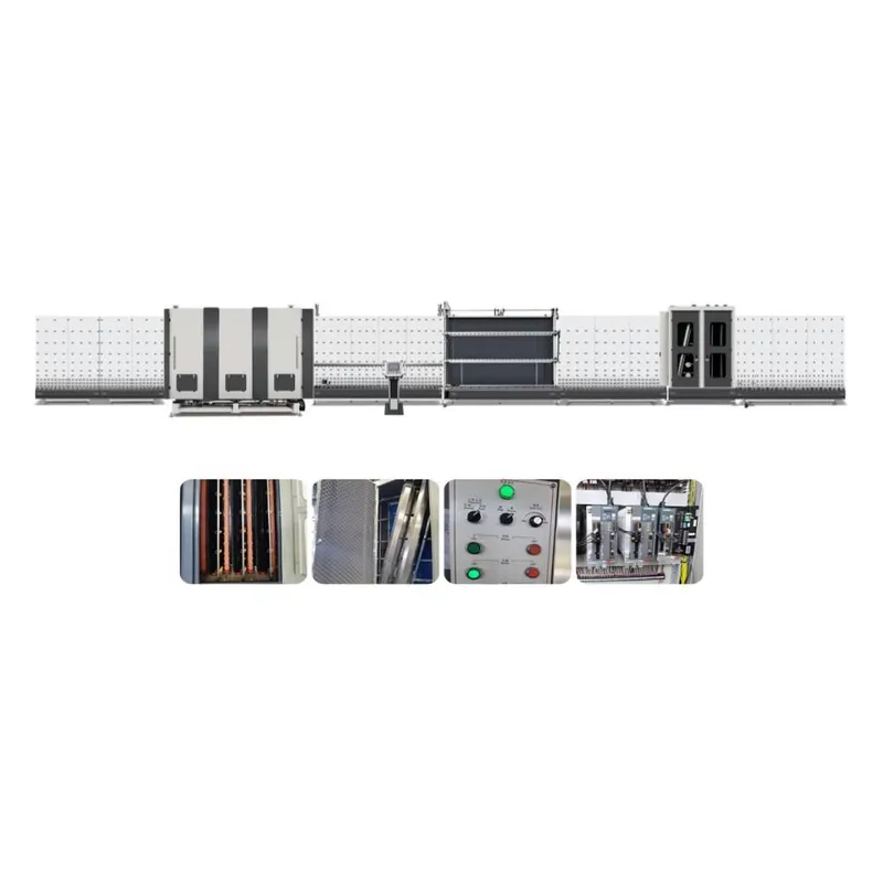 автоматическая линия по производству стеклопакетов lzk2500g - заполнение газом