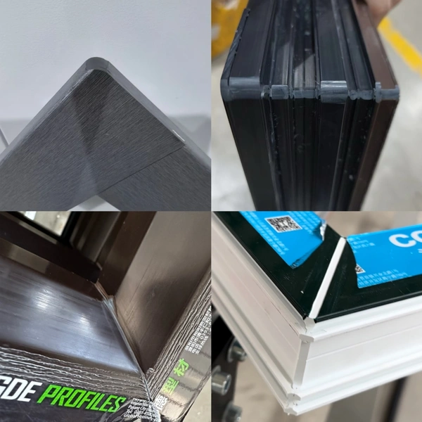 Máquina de limpieza de esquinas de ventanas de UPVC de 9 herramientas, máquina de limpieza de UPVC