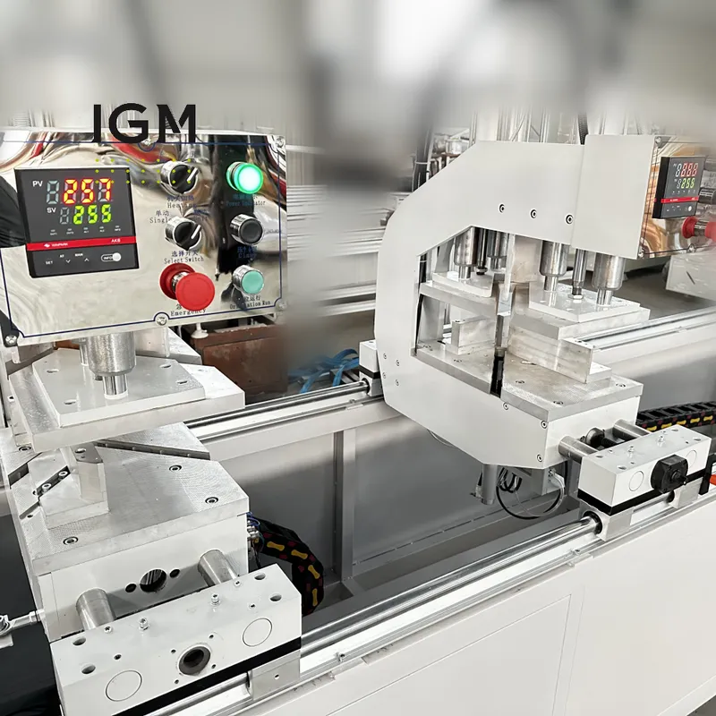 Two Heads PVC Window Welding Machine, UPVC Window Machine For Sale