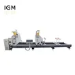 Precio de la máquina cortadora de UPV de inglete doble completamente automática CNC