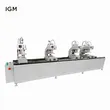 Máquina para fabricar ventanas de UPVC, máquina de soldar de cuatro cabezales