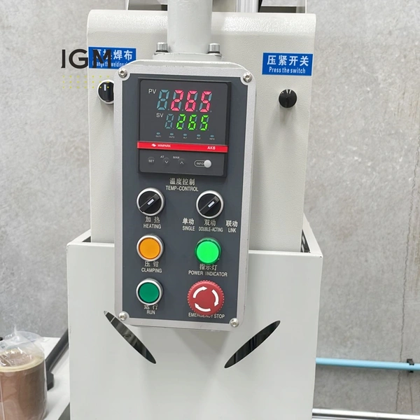 آلة لحام ذات رأس واحد من مادة UPVC WFH-1 لباب نافذة UPVC