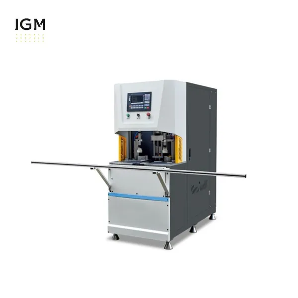 автоматическая машина для мойки окон из ПВХ с ЧПУ sqj03, 3 резака