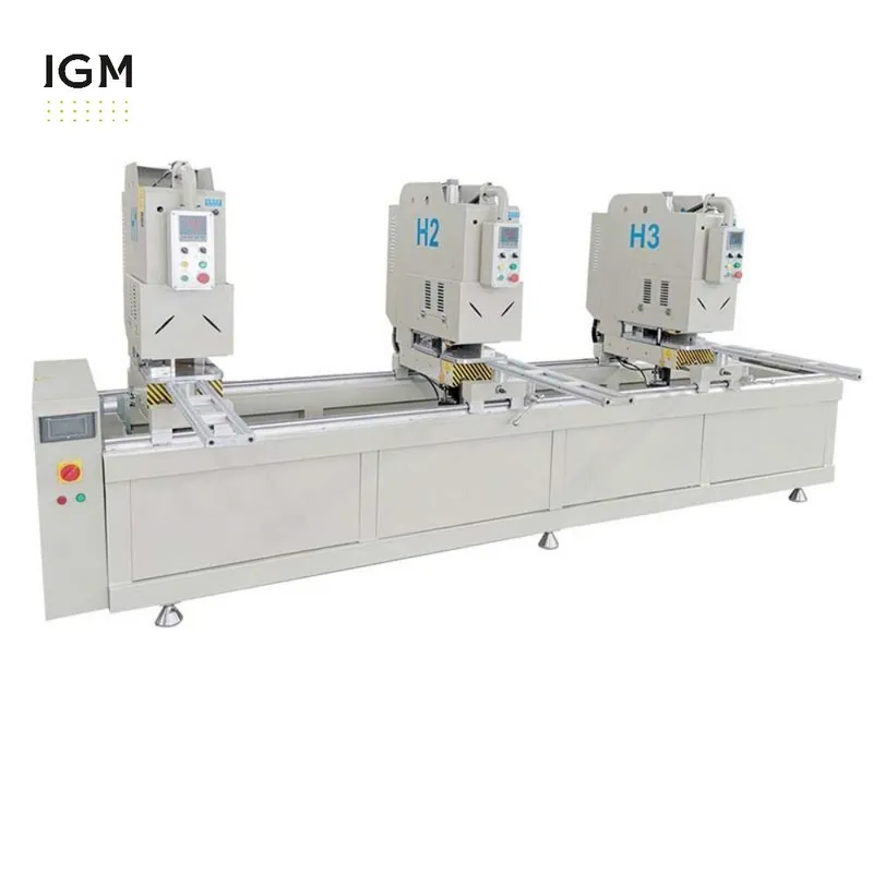 سعر ماكينة لحام بدون لحامات مزدوجة الرأس من مادة UPVC الملونة - igm