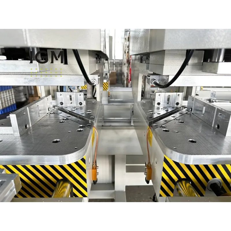 سعر ماكينة لحام بدون لحامات مزدوجة الرأس من مادة UPVC الملونة - igm