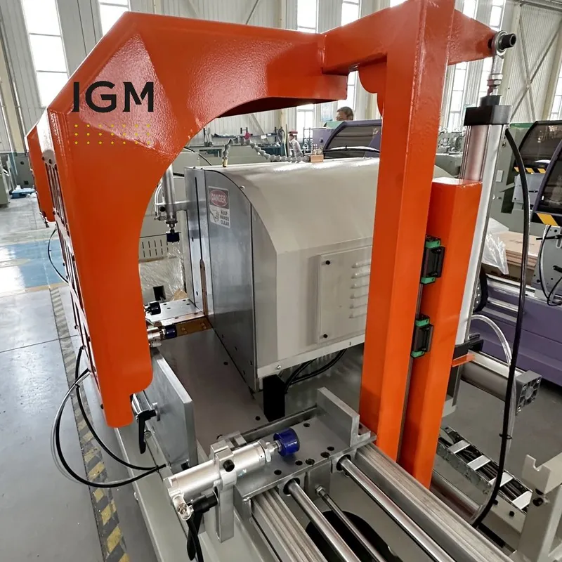 Precio de la máquina cortadora de aluminio automática de doble cabezal de 20 pulgadas