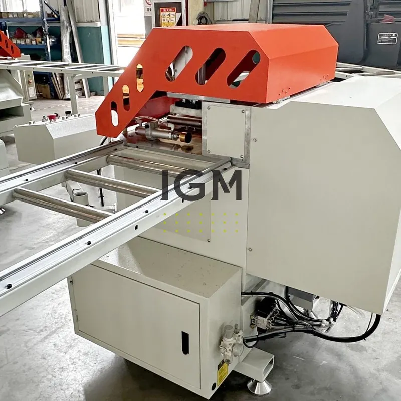 Aluminum Extrusion Single Head Aluminium Cutting Machine For 45° 90°