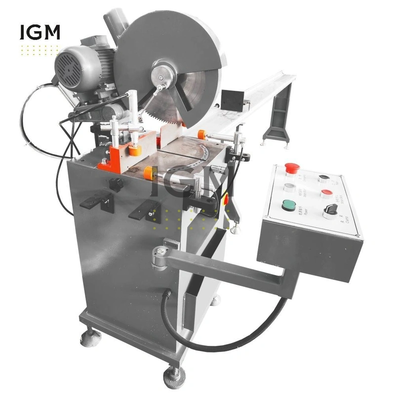 алюминиевый одноголовочный отрезной станок с цифровой линейкой