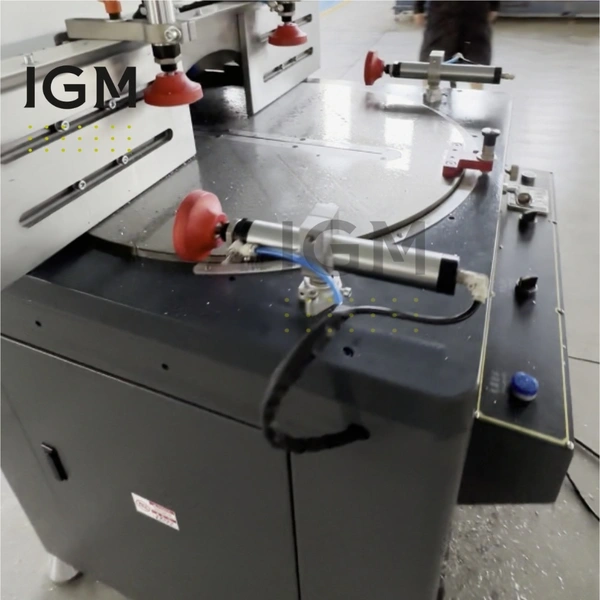 ldjr-500 одномочковая машина для резки алюминиевого профиля под произвольным углом