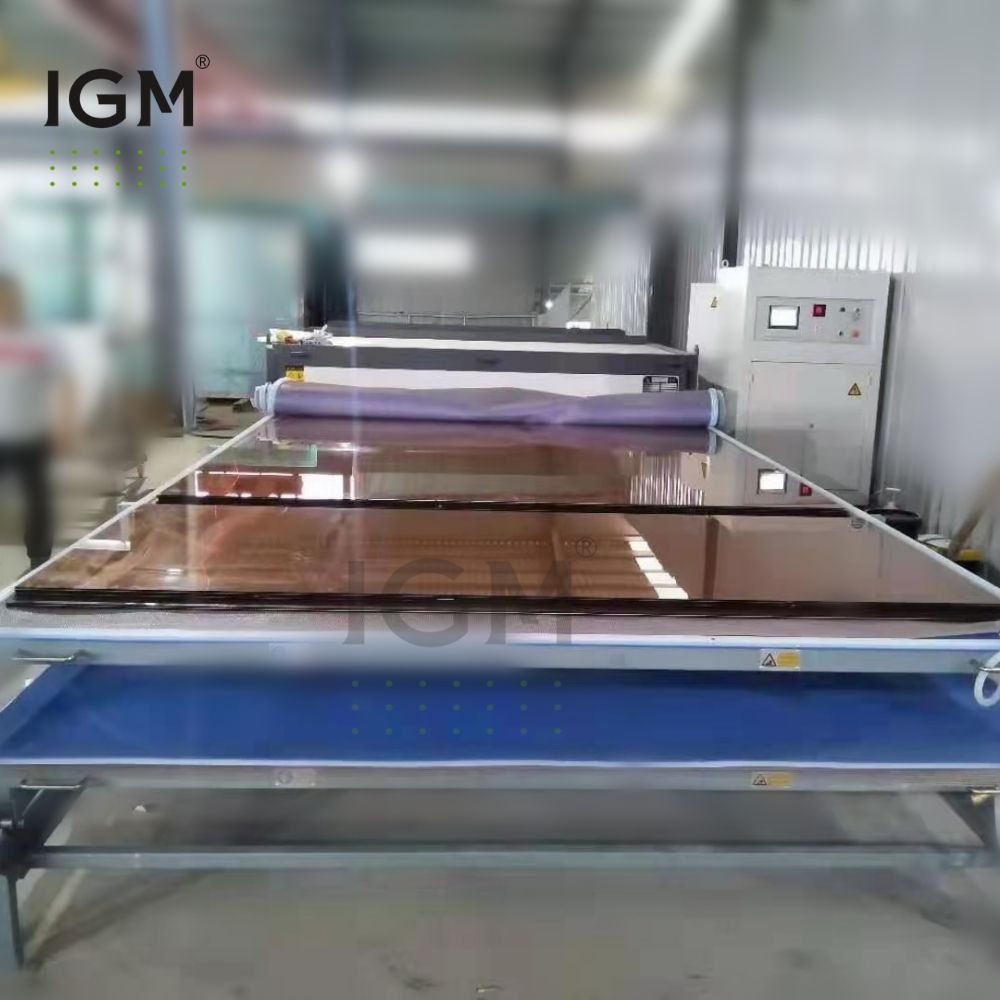 Detalles del horno de vidrio laminado
