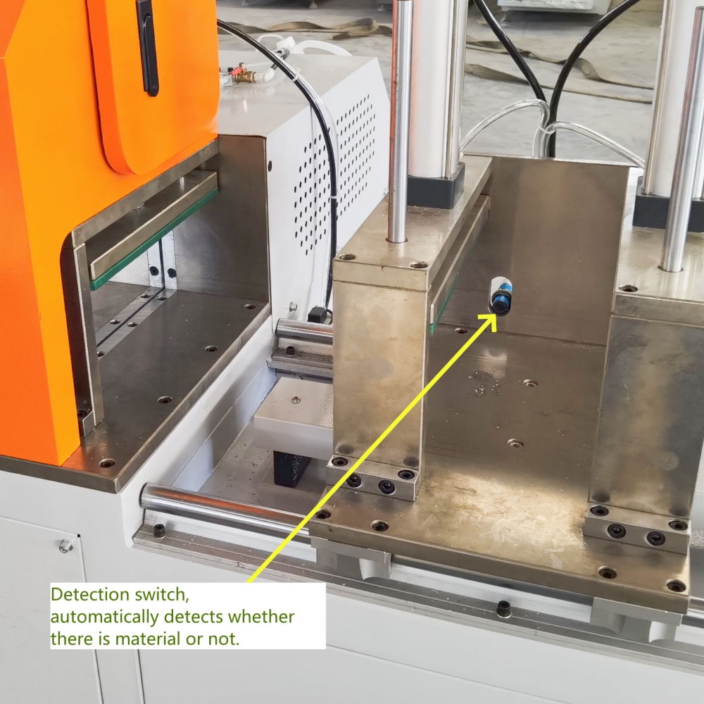 Interruptor de la máquina cortadora de aluminio CNC