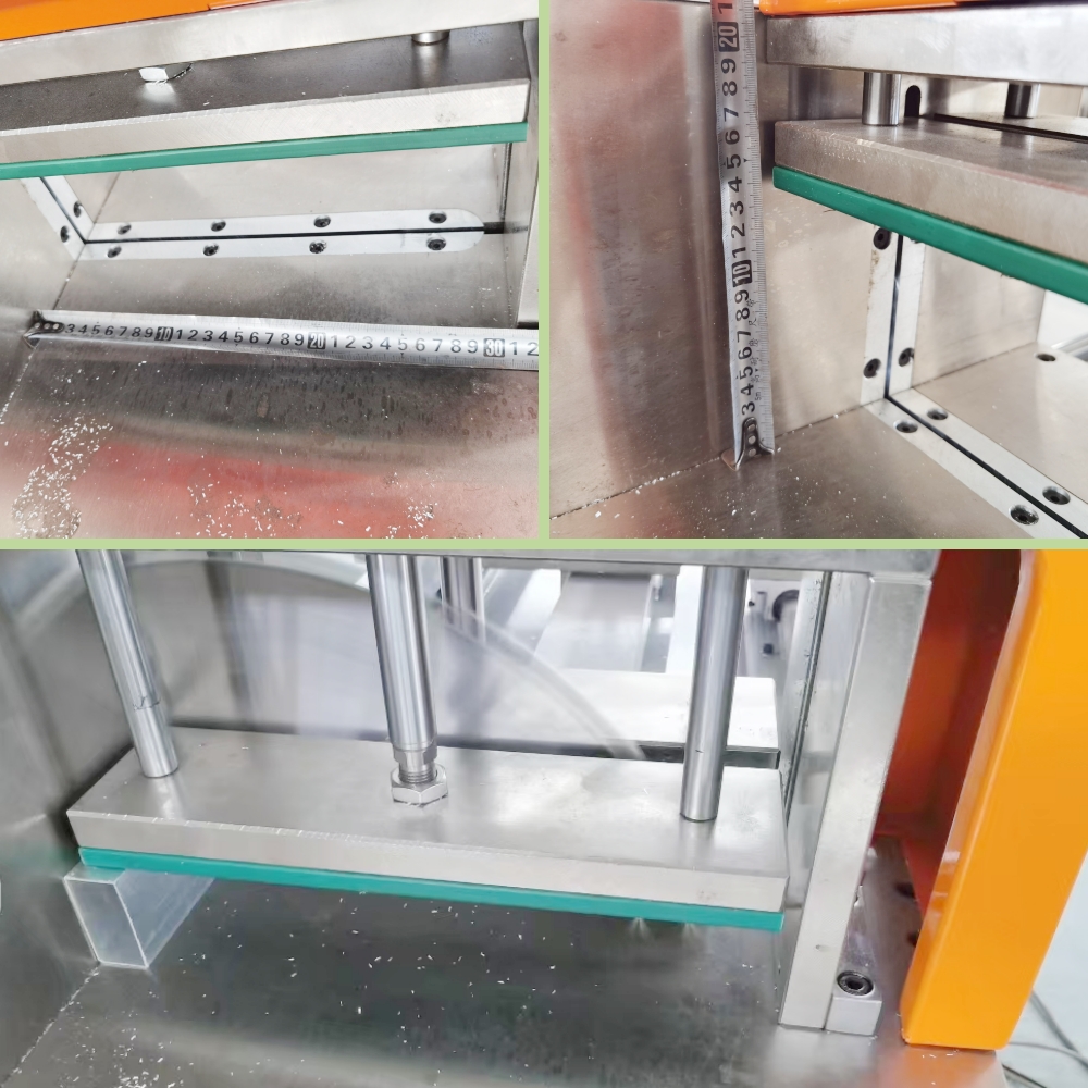 Rango de corte de la máquina cortadora de aluminio CNC