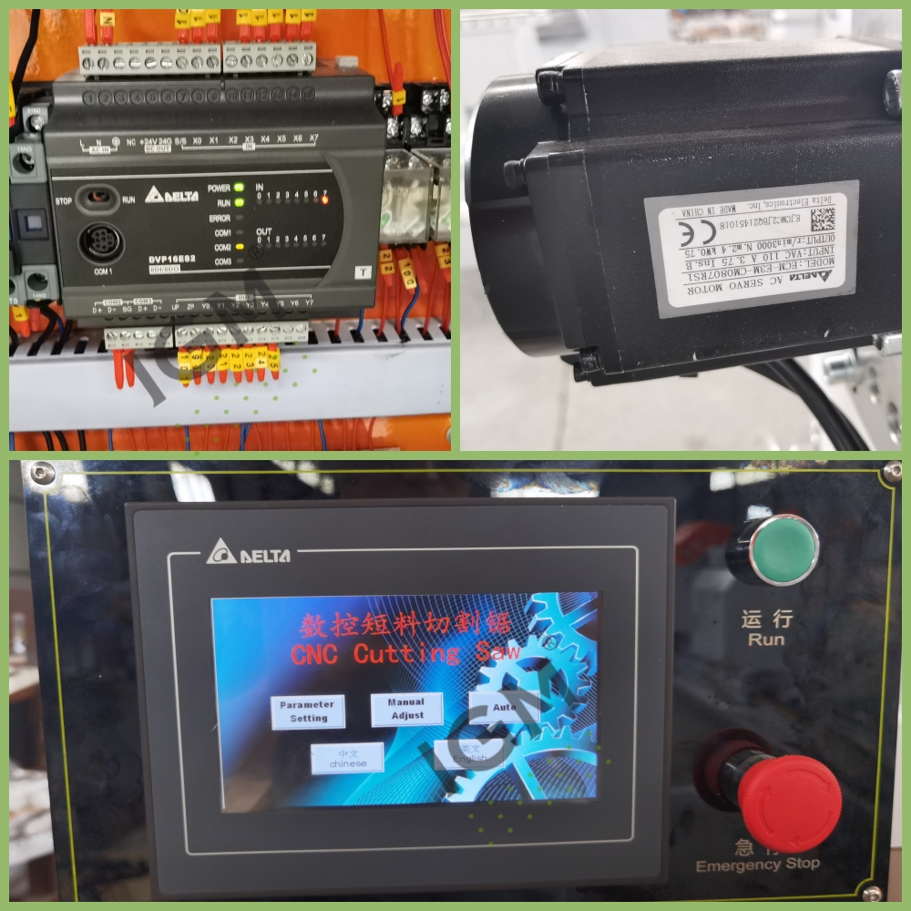 Sistema CNC Delta de máquina de corte de aluminio CNC