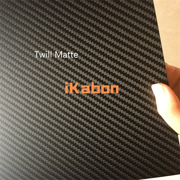 500x400x1.5mm Carbon Fiber Sheet Panel 3k Twill Weave Matt Finish Flaw