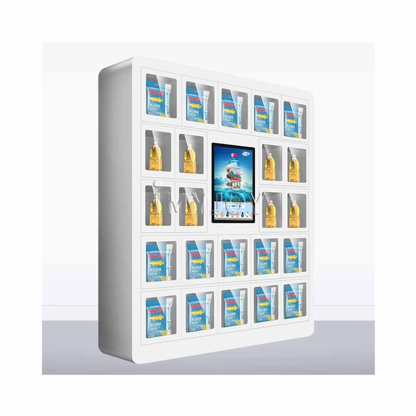F3 21.5 inch vending machine with touch screen and lattice cabinet