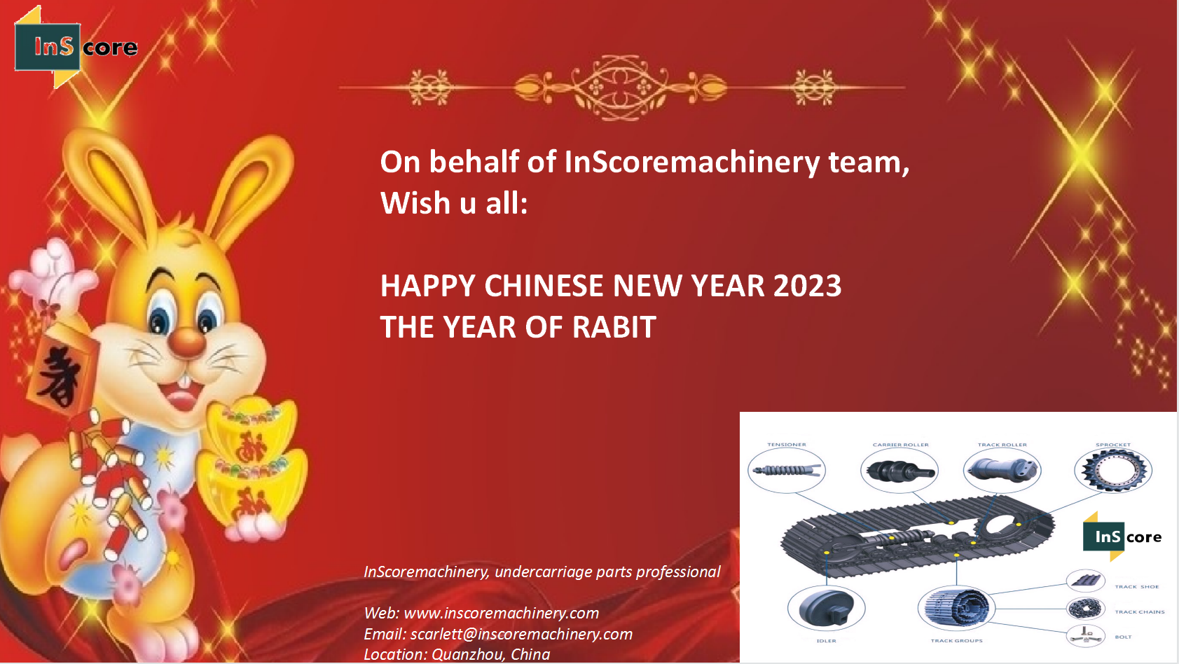 Happy Chinese New Year 2023  Year of Rabbit