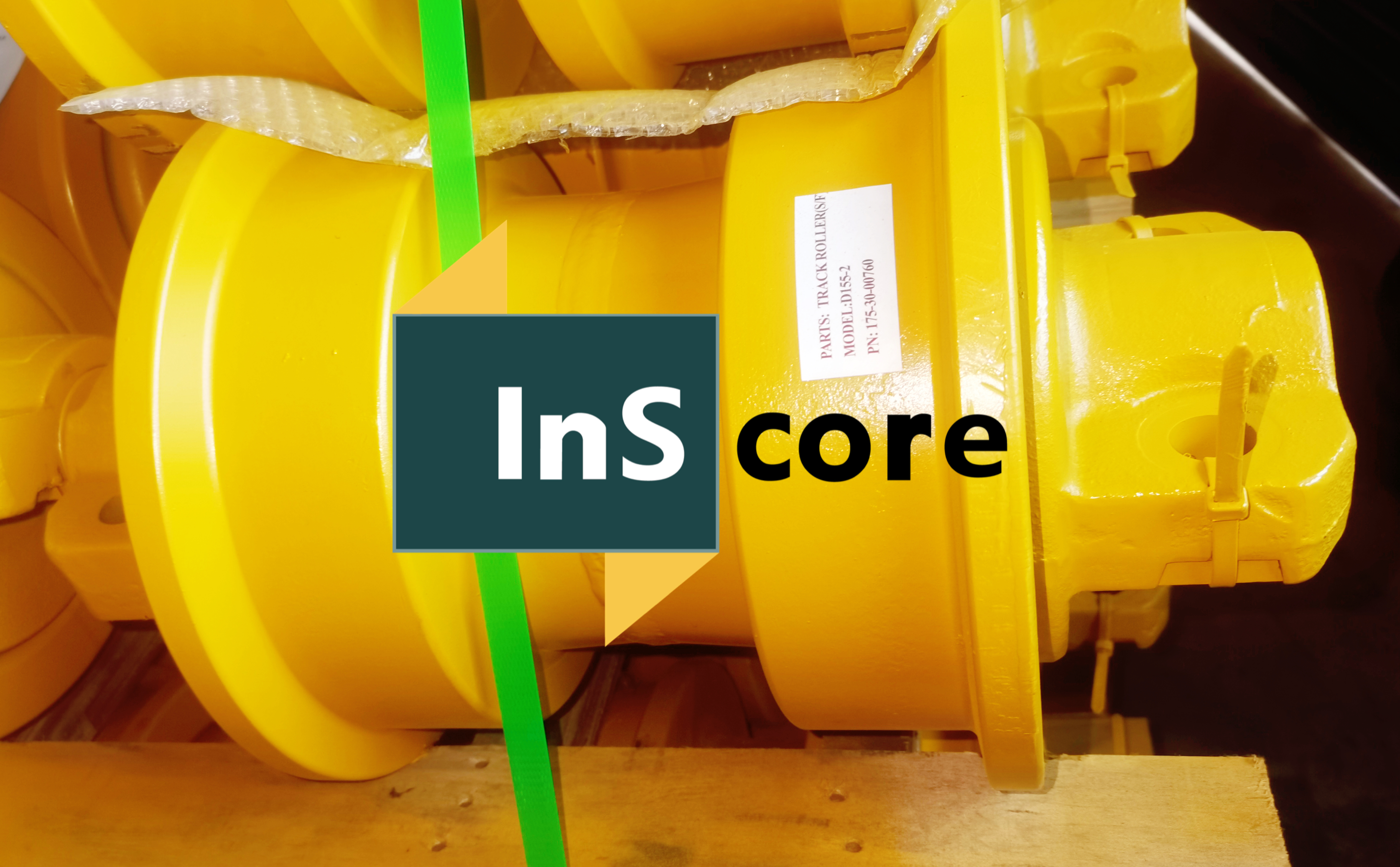 What's the role of track roller for an excavator or bulldozer?