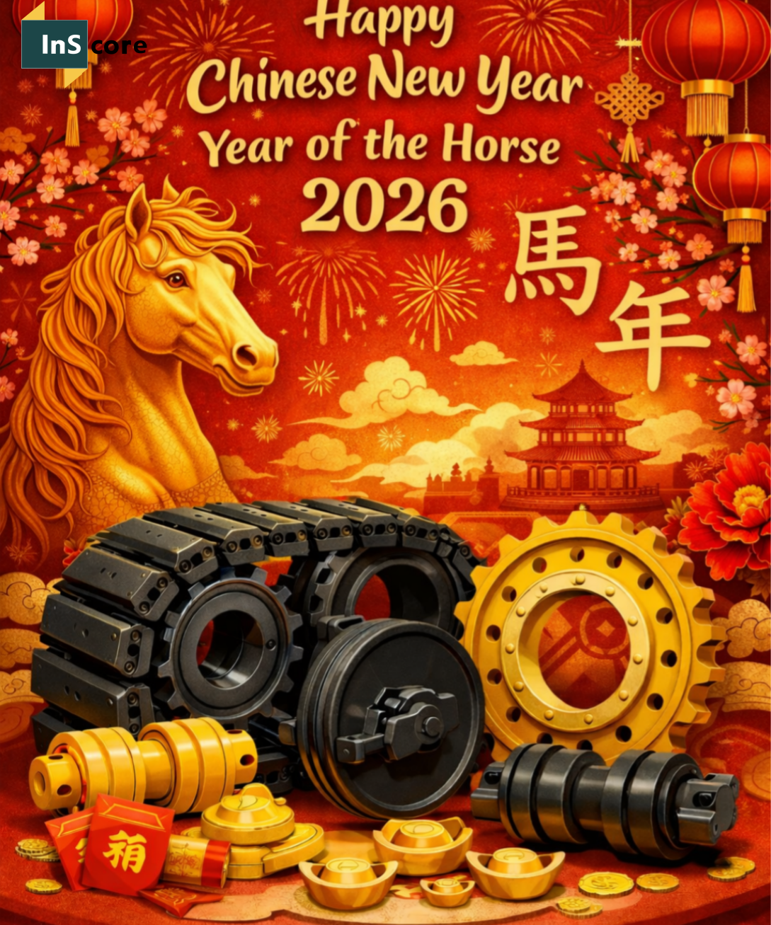 Happy Chinese New Year 2026 Year of Horse!