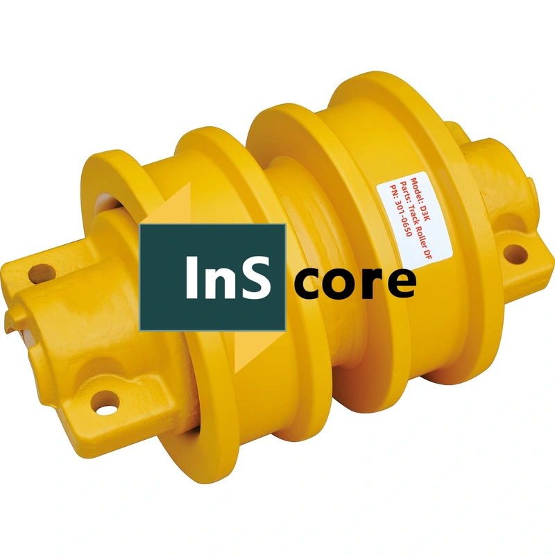 Single Flanage Track Roller Replacement for CAT D3K Dozer With 12M Warranty Period