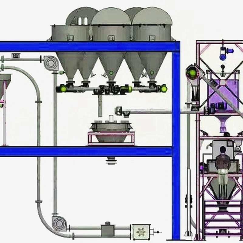 Multi-component ingredient premix system
