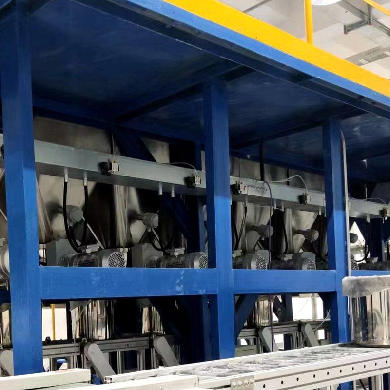 Fully automatic mobile batching system