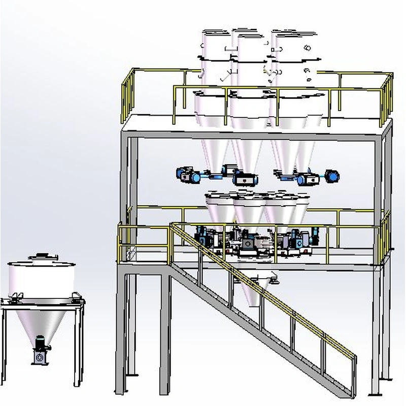 Multi-component premix dosing system