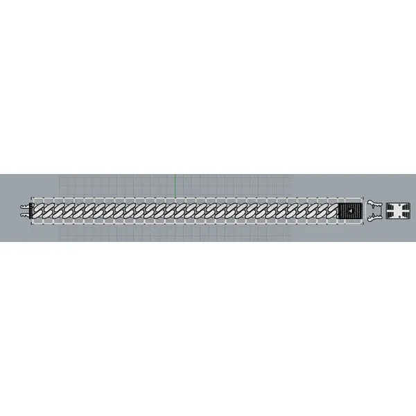 Bulk Chain Style 886 - Custom Jewelry Manufacturing