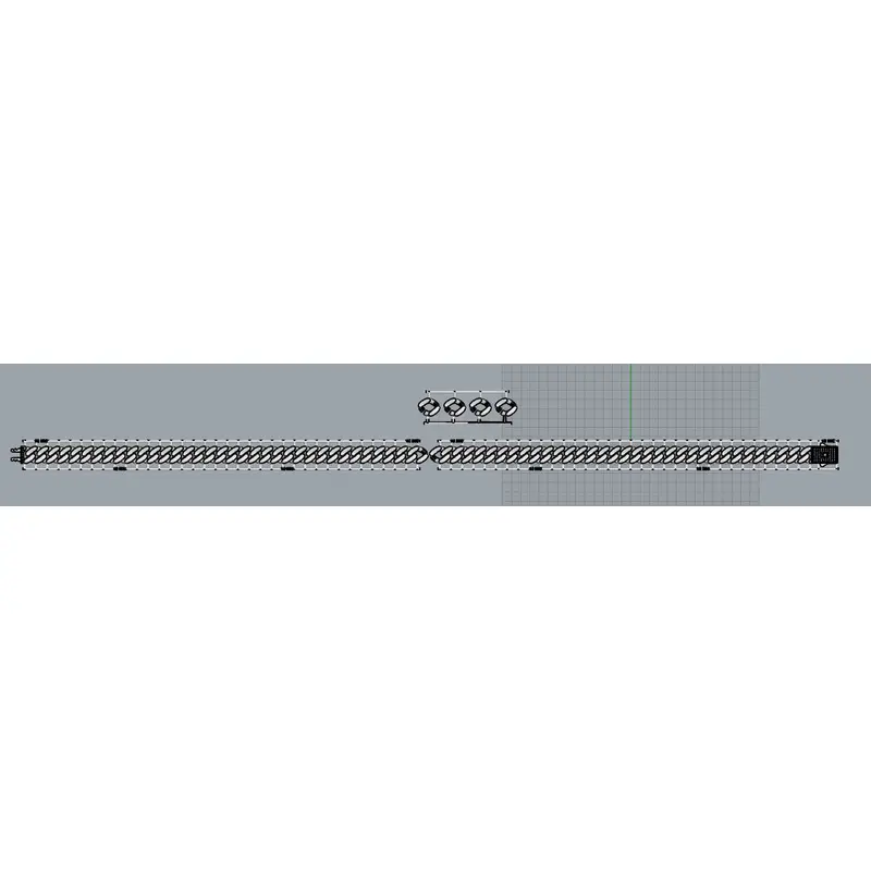 Bulk Chain Style 823 - Custom Jewelry Manufacturing