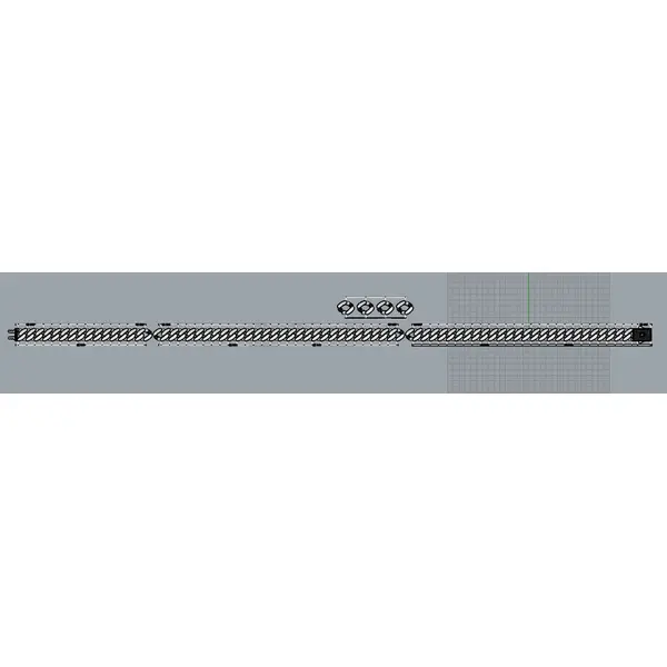 Bulk Chain Style 822 - Custom Jewelry Manufacturing