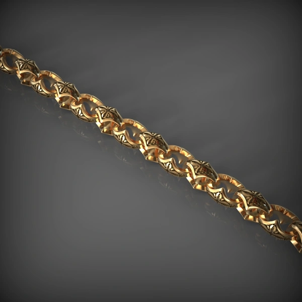 Bulk Chain Style 596 - Custom Jewelry Manufacturing