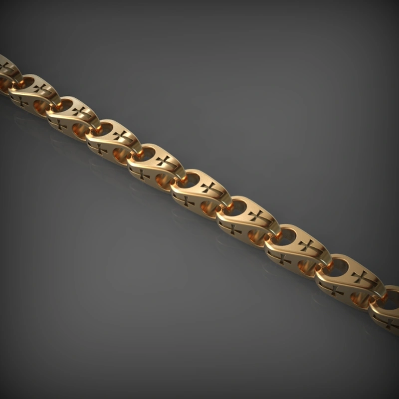Bulk Chain Style 595 - Custom Jewelry Manufacturing