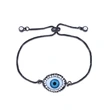 European and American devil's eye copper inlaid color zirconium alloy bracelet blue eyes hand jewelry female simple new bra60