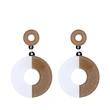European and American exaggerated geometric earrings female 2022 popular jewelry Aosheng jewelry female erm50