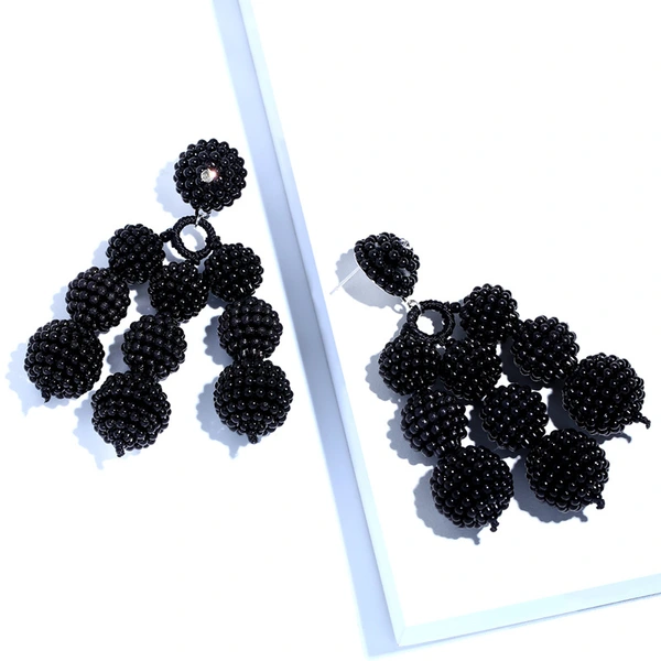 European and American exaggerated geometric earrings female 2022 popular jewelry Aosheng jewelry female erm50