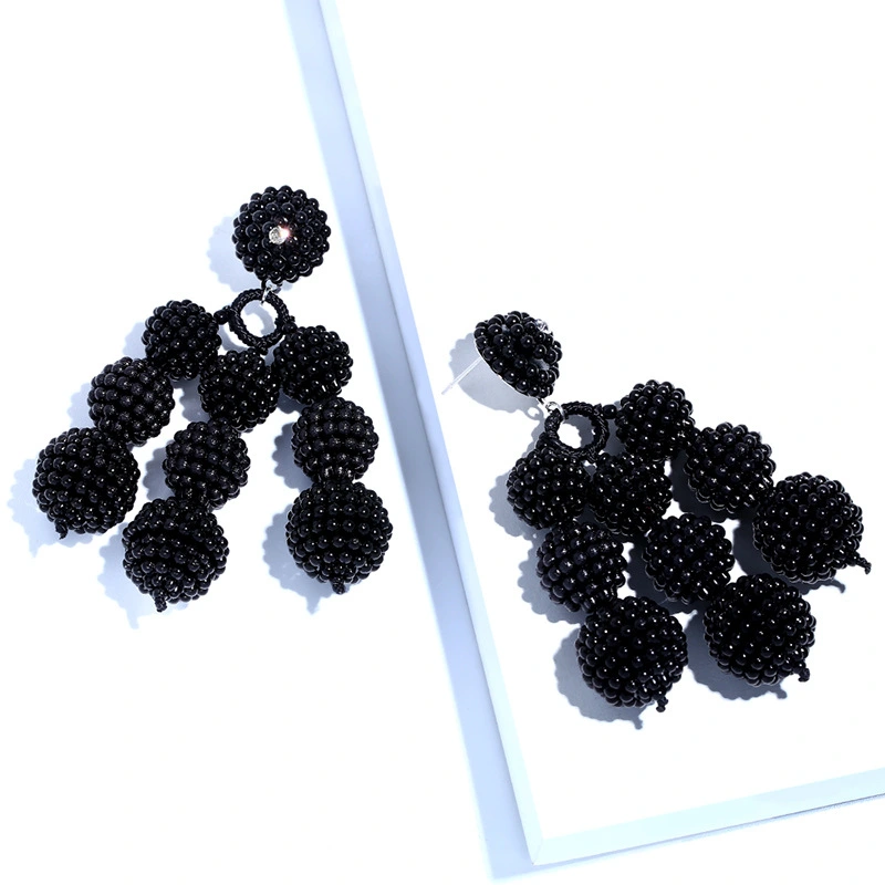 European and American exaggerated geometric earrings female 2022 popular jewelry Aosheng jewelry female erm50