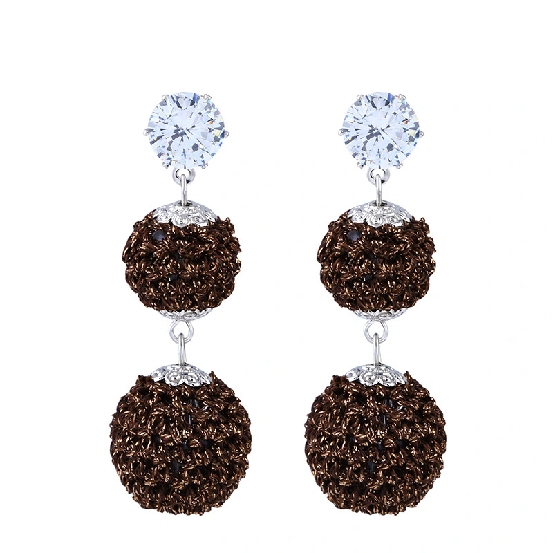 European and American exaggerated geometric earrings female 2022 popular jewelry Aosheng jewelry female erm50