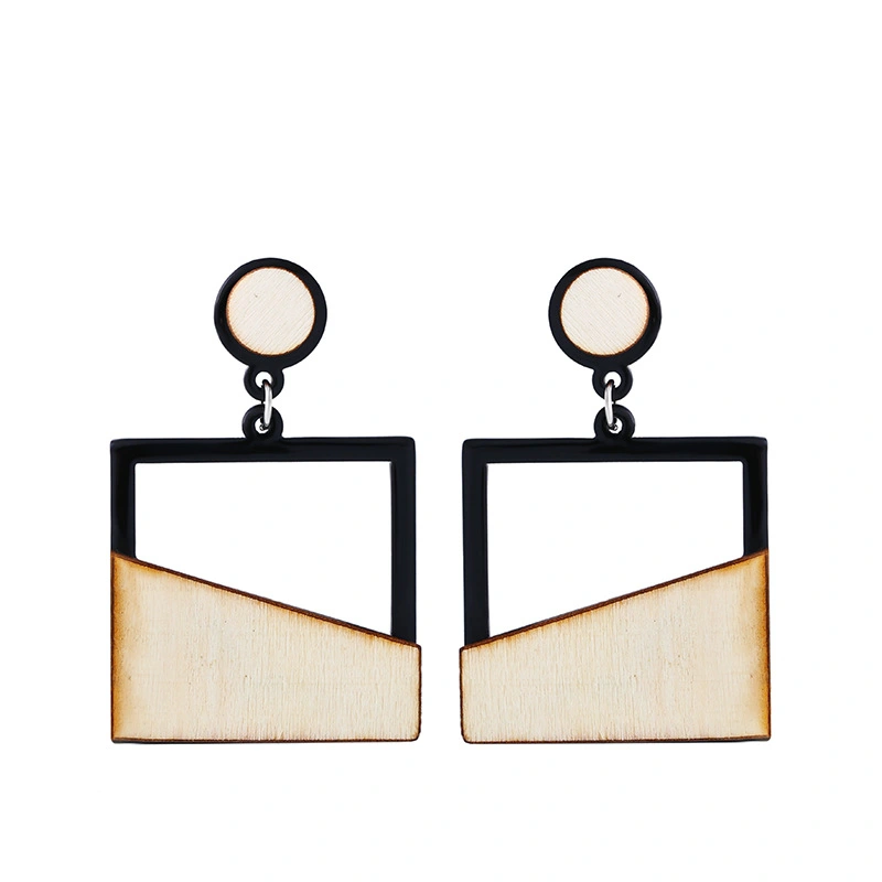 European and American exaggerated geometric earrings female 2022 popular jewelry Aosheng jewelry female erm50