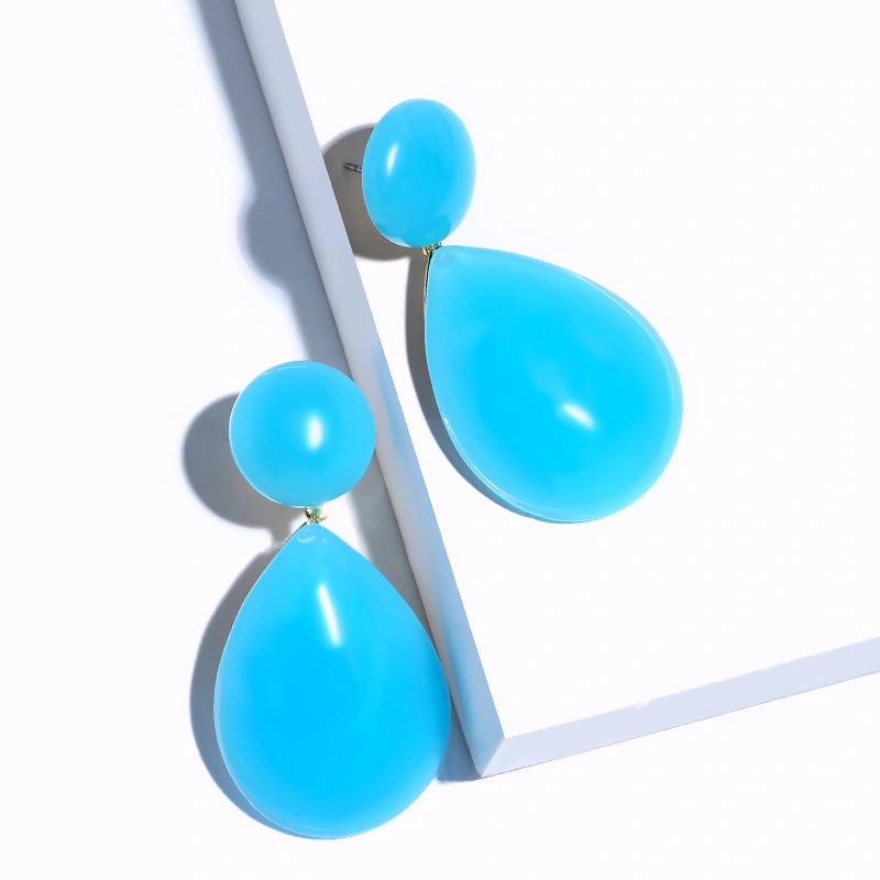 European and American exaggerated geometric earrings female 2022 popular jewelry Aosheng jewelry female erm50