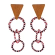 European and American exaggerated geometric earrings female 2022 popular jewelry Aosheng jewelry female erm50