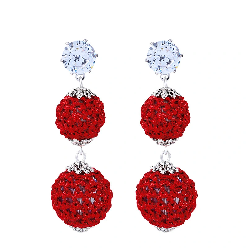 European and American exaggerated geometric earrings female 2022 popular jewelry Aosheng jewelry female erm50