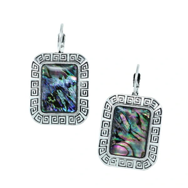 E-commerce Bohemian ethnic style retro turquoise ear hook women's evening party earrings earrings erf47