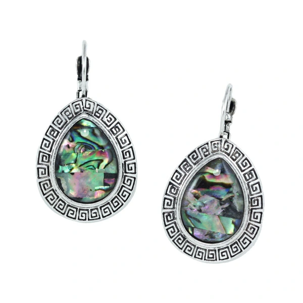 E-commerce Bohemian ethnic style retro turquoise ear hook women's evening party earrings earrings erf47