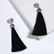 Hot selling new style long temperament tassel earrings high-end diamond earrings earrings for women erk69 light luxury