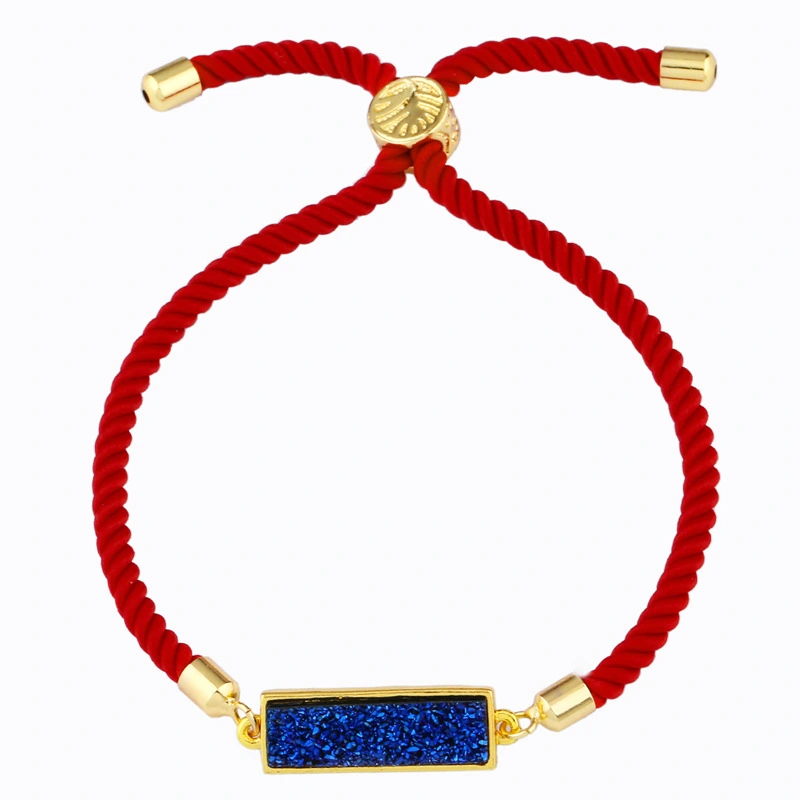 Geometric bracelets in various colors available, rectangular crystal bud pull-out bracelet jewelry wholesale brb47