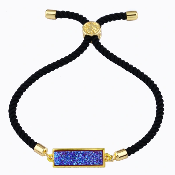 Geometric bracelets in various colors available, rectangular crystal bud pull-out bracelet jewelry wholesale brb47