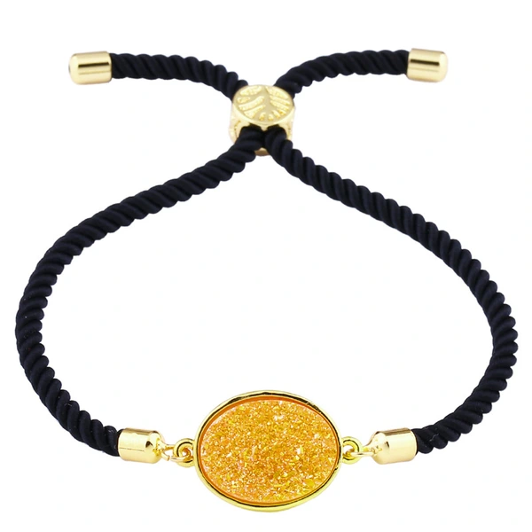 Hot selling round crystal bud bracelet in Europe and America, crystal cluster love jewelry factory direct sales stone jewelry brb48