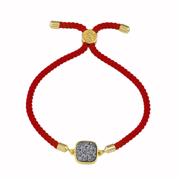 Red rope bracelet Korean version simple personality bracelet fashion crystal bracelet female temperament student versatile jewelry brb50