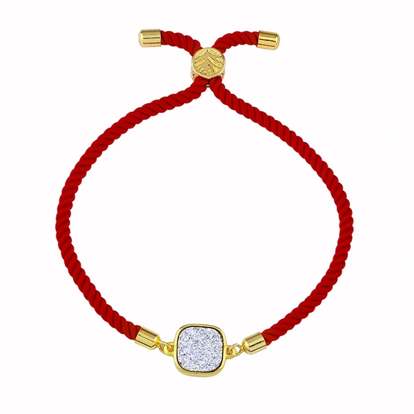 Red rope bracelet Korean version simple personality bracelet fashion crystal bracelet female temperament student versatile jewelry brb50