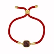 Red rope bracelet Korean version simple personality bracelet fashion crystal bracelet female temperament student versatile jewelry brb50