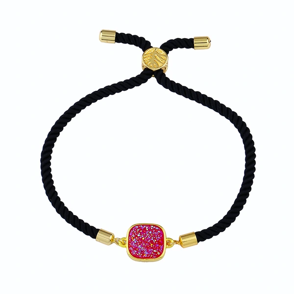 Red rope bracelet Korean version simple personality bracelet fashion crystal bracelet female temperament student versatile jewelry brb50